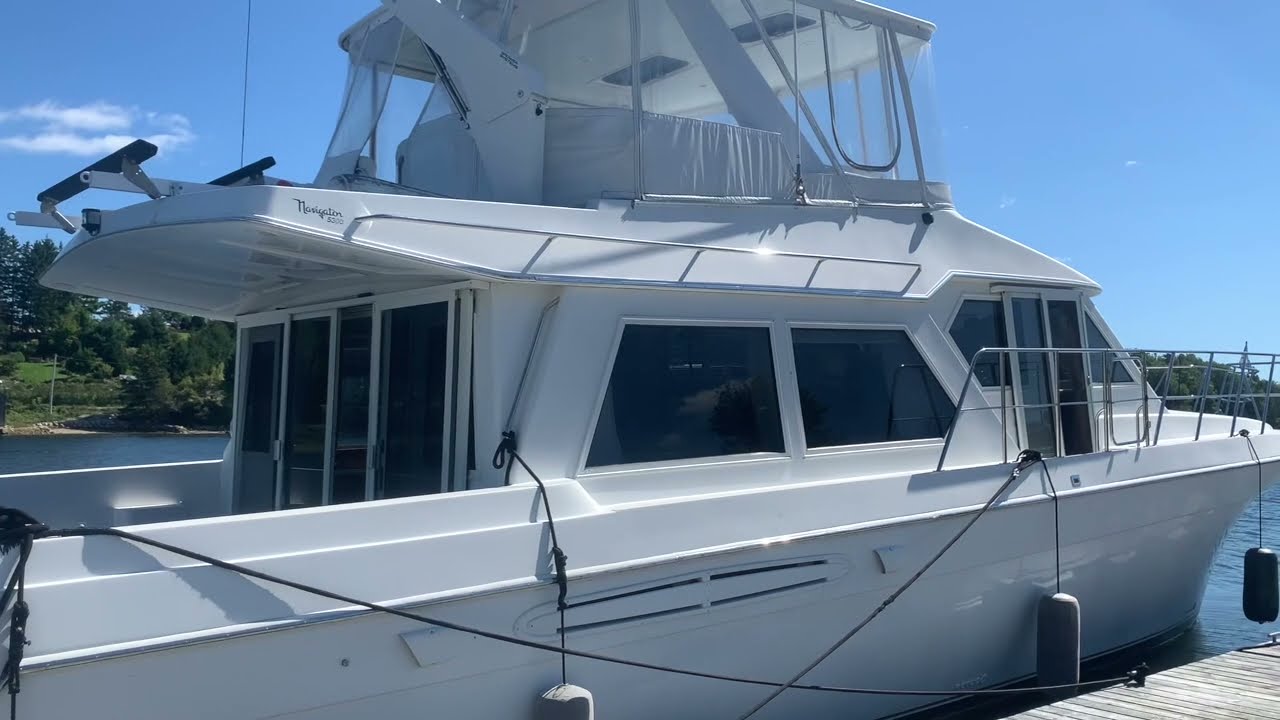 For Sale: 2000 Navigator 5300 Classic - Atlantic Yacht Sales