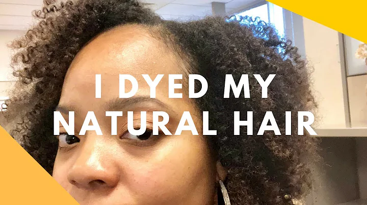 I Dyed My Natural Hair!!!