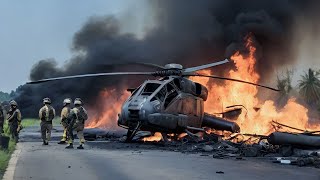 25 US and British AH64 helicopter gunships downed by Russian missiles on border  ARMA 3