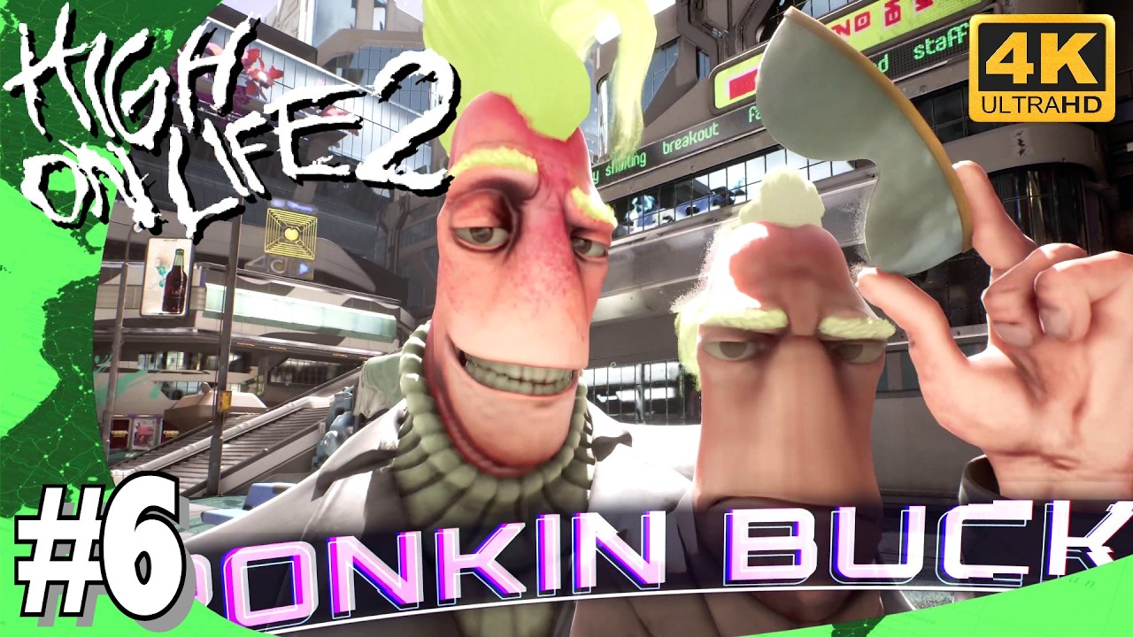 HIGH ON LIFE 2 - PARTY CITY - BRONKIN BUCKO & PROFESSEURE SCIENTIFIQUE BERKEL #6 4K Ultra RTX 5090