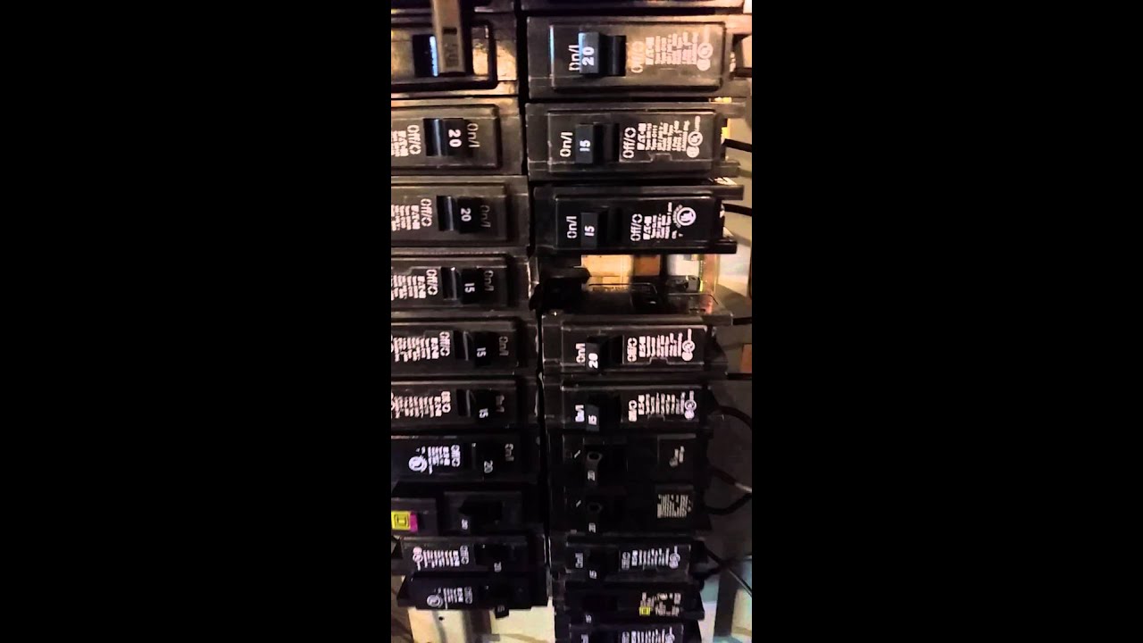 Breaker arcing in panel YouTube