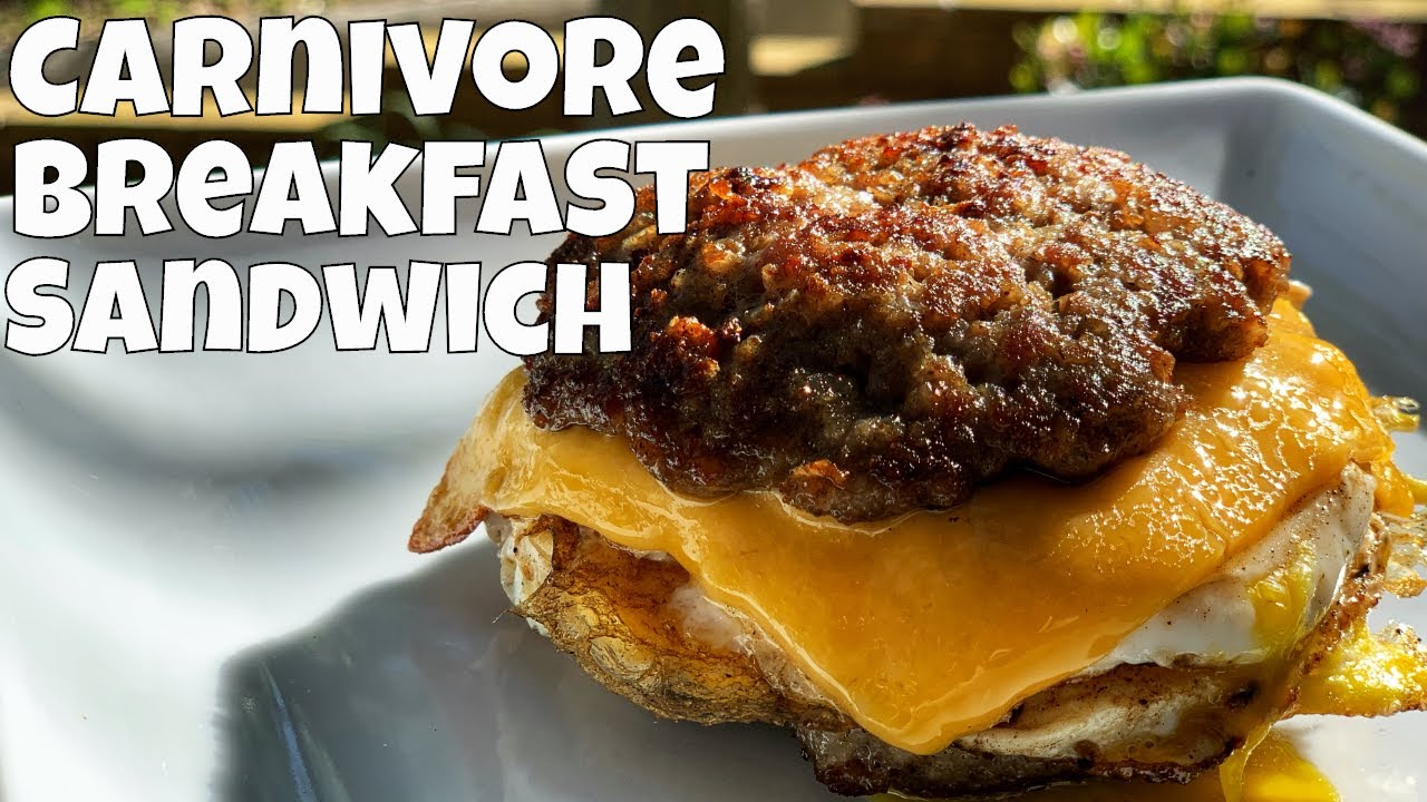Carnivore Breakfast Sandwich Recipe | Carnivore Diet - YouTube
