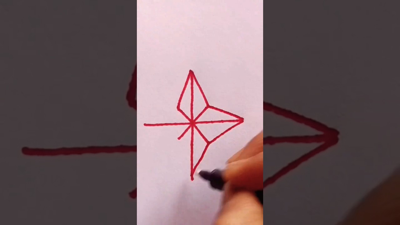 how to draw 🌟 STAR 🌟 