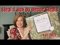 Steal It Box by Decor Steals | Fall 2021 | Loaded With Fall Goodness