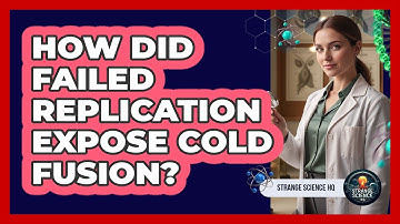 How Did Failed Replication Expose Cold Fusion?