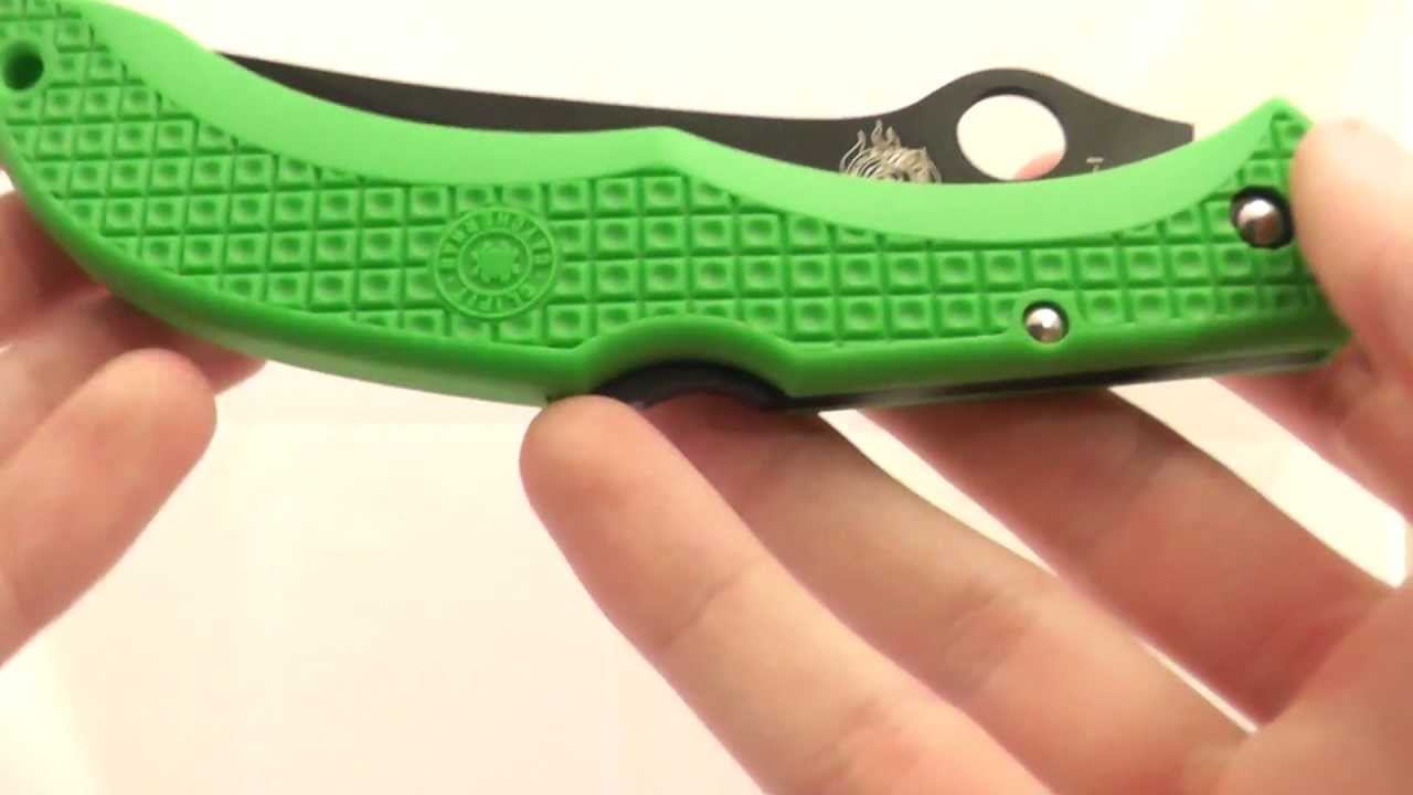 Spyderco USN Catcherman 1080p macro time! 