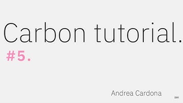 Carbon Design System React Tutorial #5 of 5 pt. series