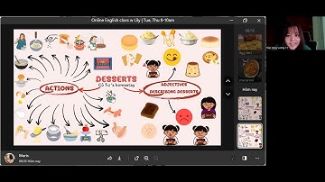 Tiếng Anh Giao Tiếp Phan Thiết: Lily practices talking about Desserts