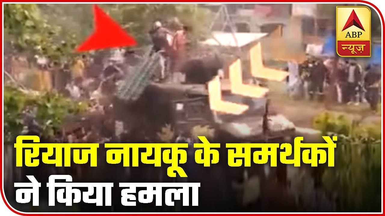 Shameful: Supporters Of Riyaz Naikoo Attack Indian Army`s Vehicle | ABP News