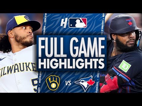 Milwaukeee Brewers vs Toronto Blue Jays - FULL GAME HIGHLIGHTS | August 29, 2025 MLB Season