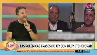 Analizamos la comunicación no verbal de Jey Mammon en la entrevisa con Baby Etchecopar