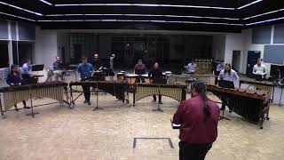 University of Redlands Percussion Ensemble performs Portico by Thomas Gauger