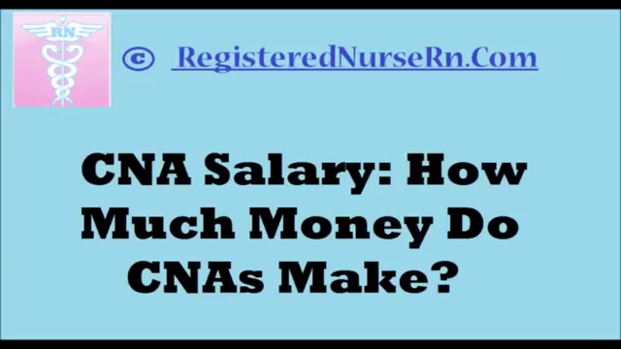 how much money can a nursing assistant make