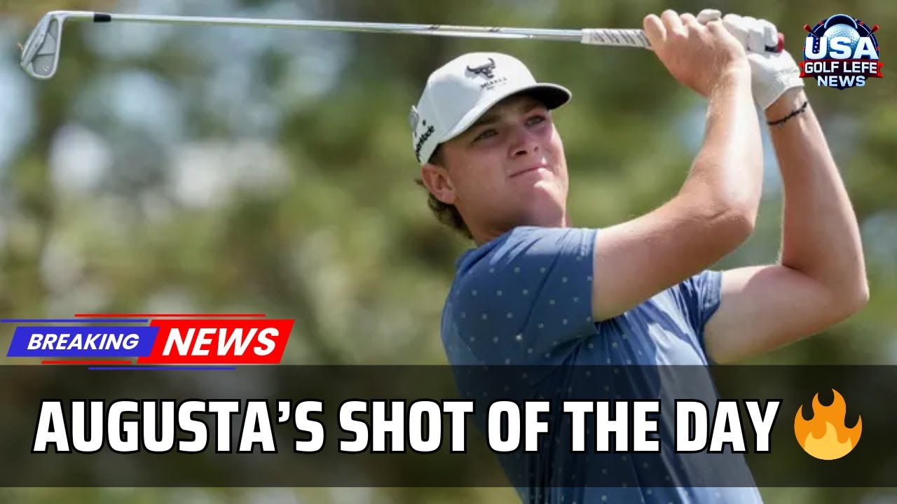 Noah Kent’s Unreal Eagle at Augusta | “I Want Some Crystal!” । USA GOLF NEWS