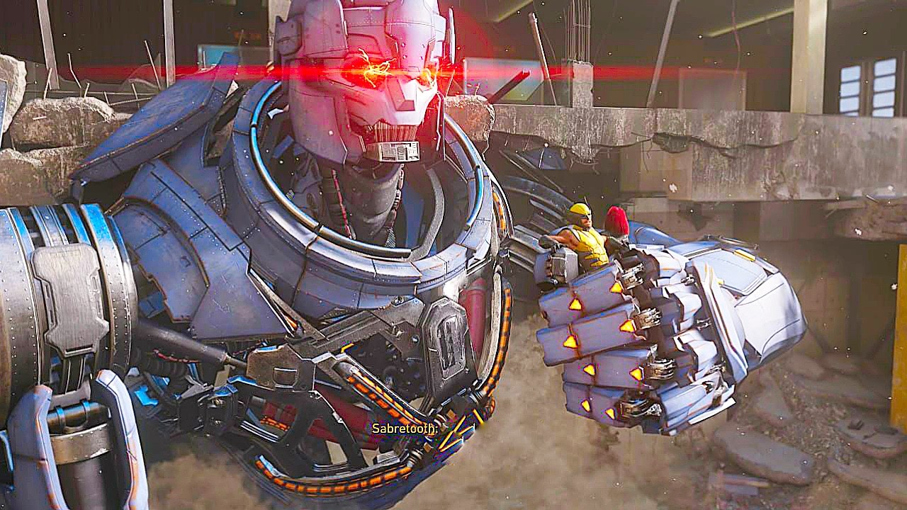 Wolverine Vs Giant Sentinels Army Fight Scene 4K ULTRA HD