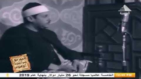 تلاوة مرئية نادرة للشيخ محمود على البنا رحمه الله  ما تيسر من سورة الأنبياء من مسجد التلفزيون عام 74