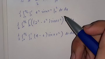 Triple integral sample problem and solution #1 | #TripleIntegral #Mathematics #Engineering