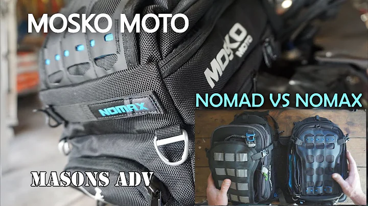 MOSKO MOTO Nomad vs new Nomax Tank bag | Masons AD...