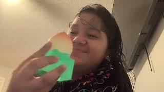 Trying The New Peach Ice Cream