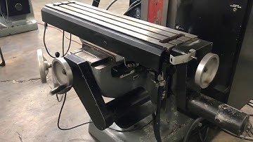 Bridgeport Mill with AC Frequency Drive Head and Anilam 3000M 2 Axis CNC Control