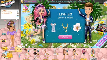 Leveling up to level 22 on Moviestarplanet