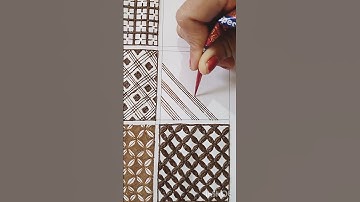 Different types of Grids pattern......👆💖 🥰 #mehndi#hennadesign #grid #check #explore #explorepage