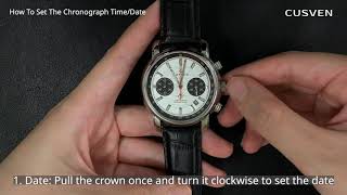 How To Set The Chronograph Timedate