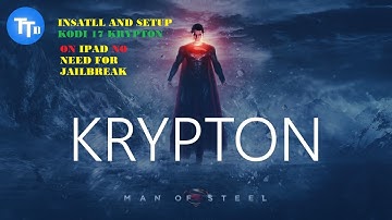 Install and setup kodi krypton on iPad/iPhone/iPod  9.3 and 9.3.x without  jailbreak