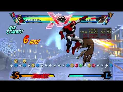 UMVC3 Captain America/Phoenix