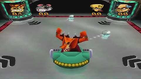 Crash Bash Walkthrough Part 26   Crash Ball   Gold Relic
