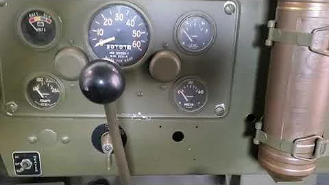 1952 Willys Overland Jeep M38A1 Mecum Kissimmee 2025 G-111 Interior Video