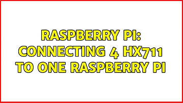 Raspberry Pi: Connecting 4 HX711 to one Raspberry Pi