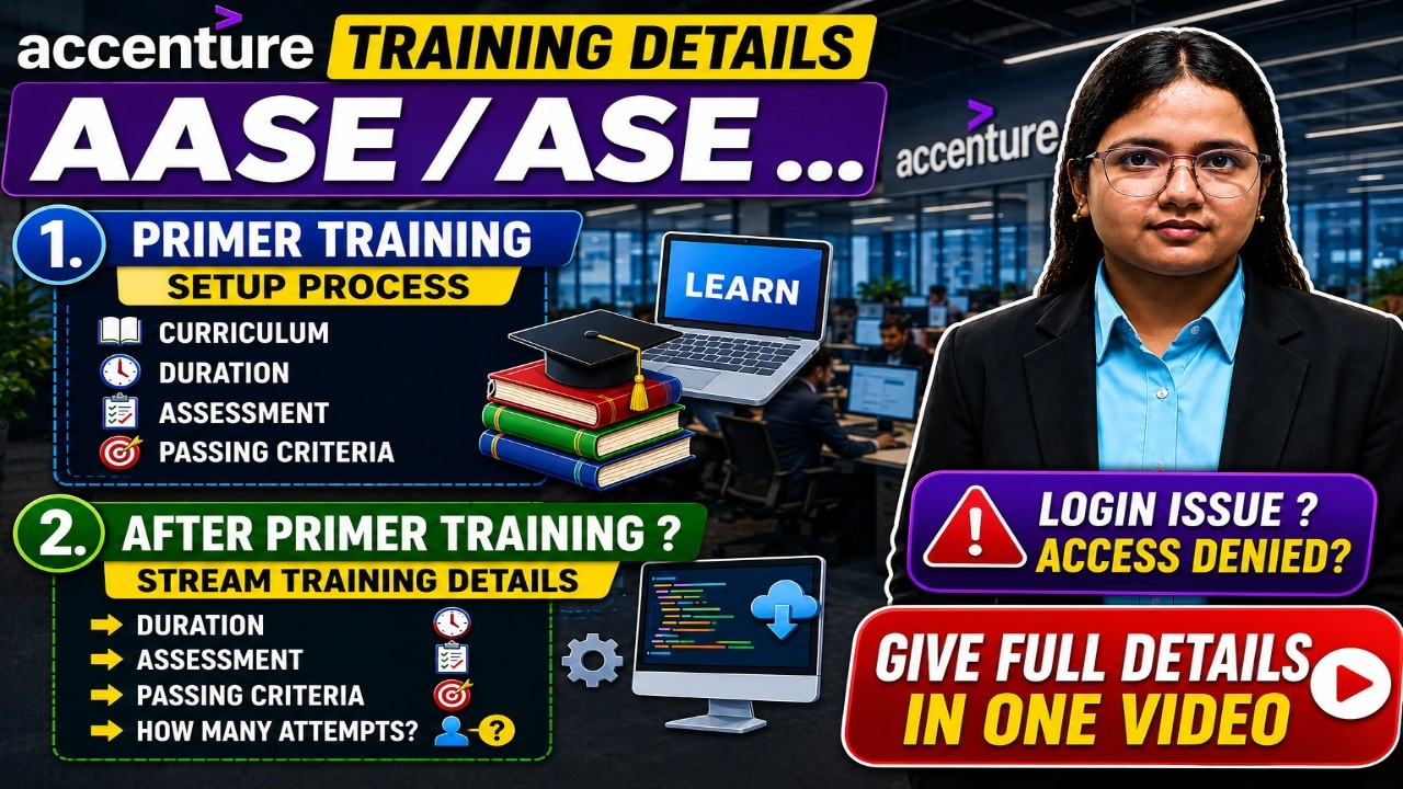Accenture Training Details | Primer Training & Assessment | Job ...