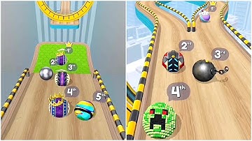 Going Balls - EPIC RACE LEVEL Gameplay Android, iOS Part 28