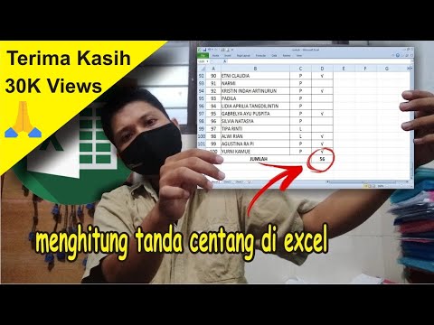 Video: Cara Menghitung Dengan Centang