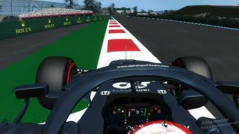 [rFactor] F1 2021/ Testing New AlphaTauri Honda Sound/ Onboard Pierre Gasly Sochi