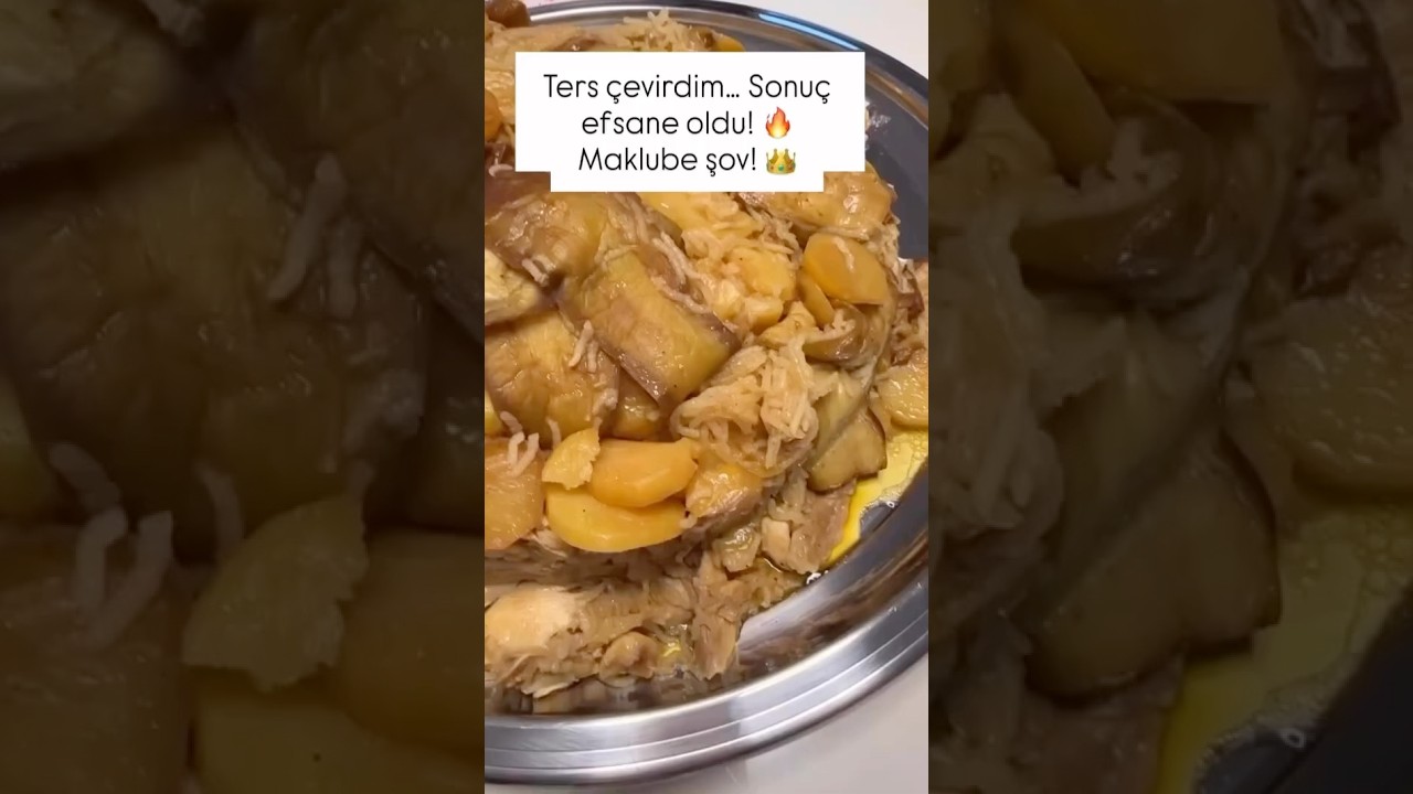 Ev Yapımı Maklube Tarifi | Sofralık Şık ve Lezzetli Bir Yemek 🔥 Ev Yapımı Maklube Tarifi | Sofralık Şık ve Lezzetli Bir Yemek 🔥