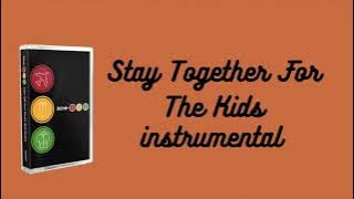 Blink 182 - Stay Together For The Kids (Official Instrumental) #instrumental #blink182