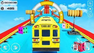 Impossible Bus Master Driving Simulator - School Bus Tracks Stunts #Shorts screenshot 3