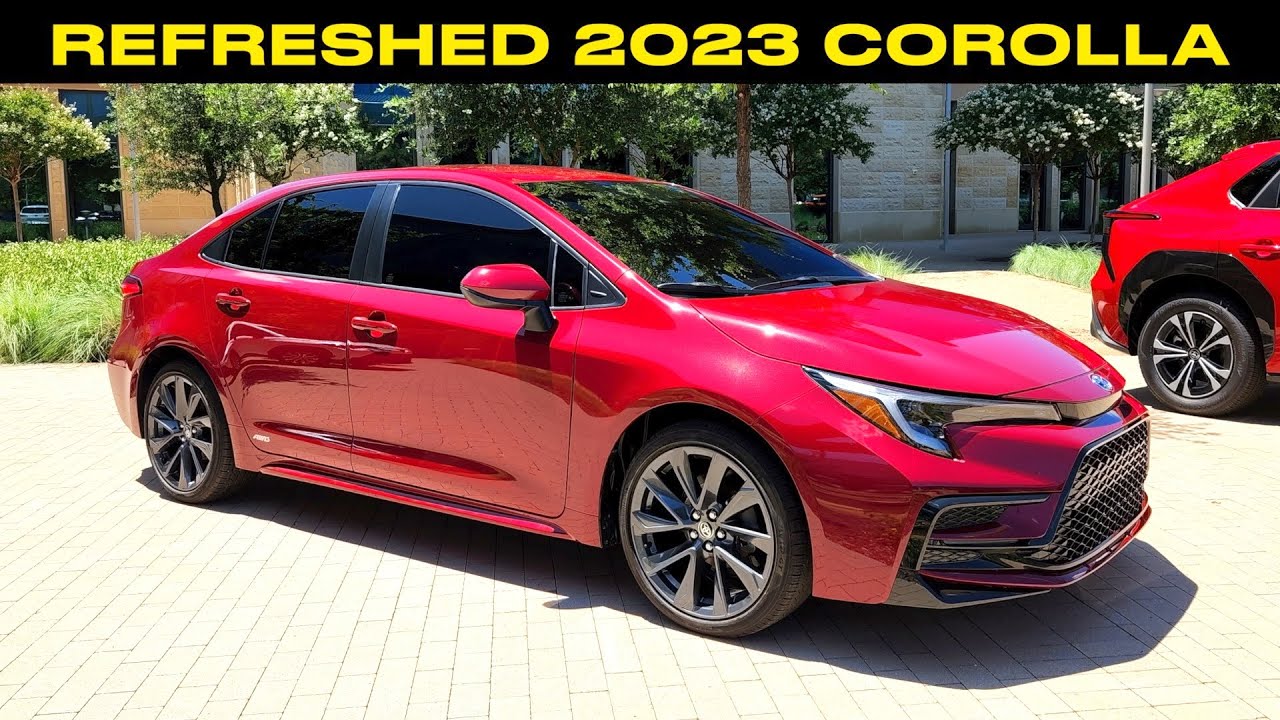 2023 Toyota Corolla Sedan // The BEST-SELLER gets Upgraded! - YouTube