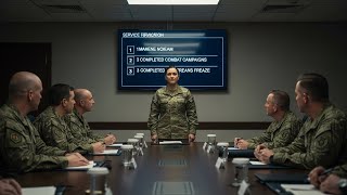 They said I lacked combat hours — until the board showed three campaigns under my name