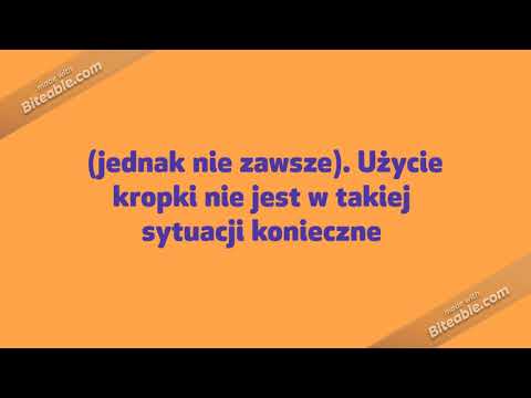 Wideo: Co to jest kropka?