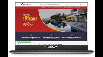 Site para Vidraçaria 100% responsivo em PHP MySQL