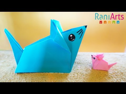 Video: Cómo Hacer Un Ratón De Origami