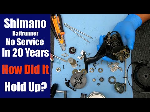 20 Years No Service - Shimano Baitrunner 6500 Examination