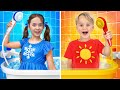 Alex and Lea - funny stories with Toys for children