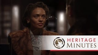 Watch Heritage Minutes: Viola Desmond Trailer