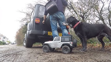 Remote control diff locks on RC truck