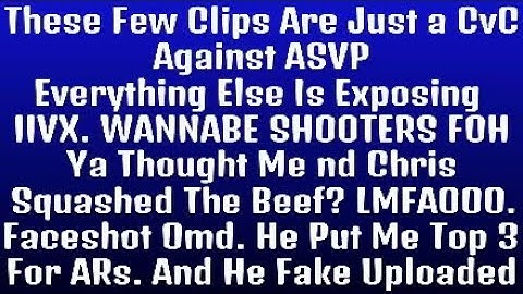 Rest In Whale Sperm IIVX|Wannabe Shooters|Vs iNSANE-_FACESHOT, Neil_lit and PYSKHOxANARCHY|