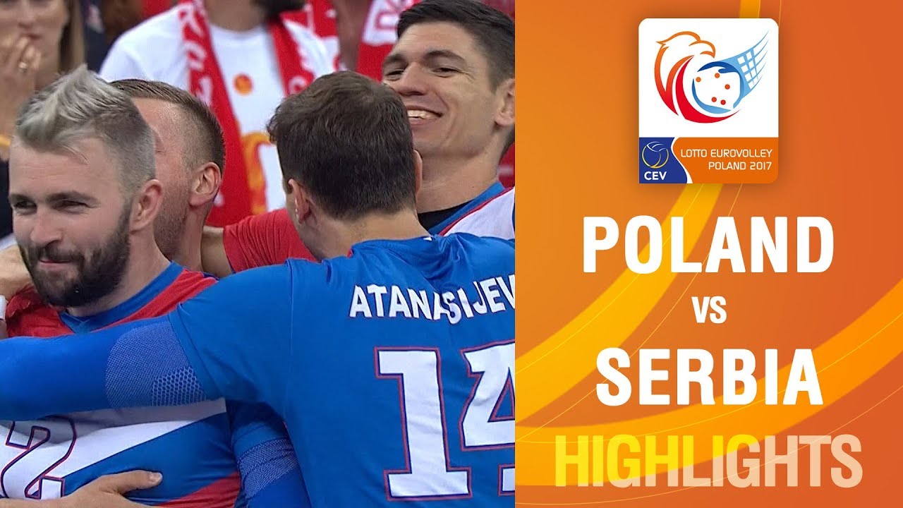 Highlights | Poland vs Serbia | LOTTO EUROVOLLEY POLAND 2017